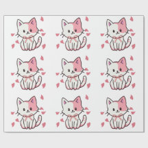 Schattige kat met een boog