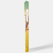 Schattige kat met kip op Boerderij Case-Mate iPhone Case (Achterkant / Links)