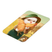 Schattige kat met kip op Boerderij Magneet (Linkerzijde)