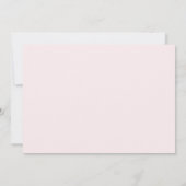 Schattige kat met rode liefdesharten save the date (Achterkant)