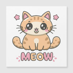 schattige kat miauw