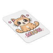 schattige kat miauw magneet (Rechterzijde)