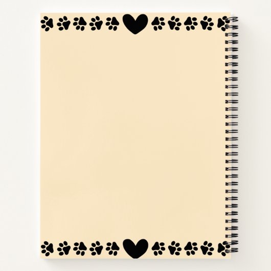 Schattige Kat Notitieboek (Achterkant)