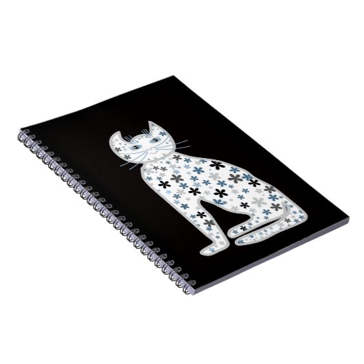 schattige kat notitieboek (Rechterzijde)