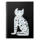 schattige kat notitieboek (Voorkant)