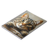 Schattige kat notitieboek (Linkerzijde)
