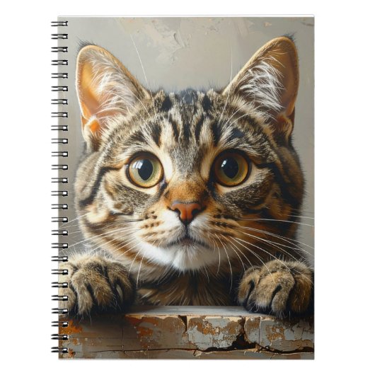 Schattige kat notitieboek (Voorkant)