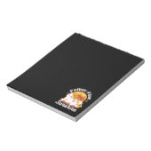 Schattige kat ontspannen in de zon - zomerhuisdier notitieblok (Linkerzijde)