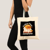 Schattige kat ontspannen in de zon - zomerhuisdier tote bag (Voorkant (product))