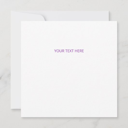 Schattige Kat Paarse Rode Hart Moederdag Kaart (Achterkant)