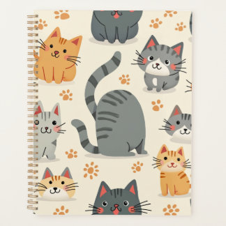 schattige kat planner