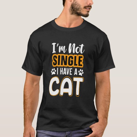 Schattige Kat Quote Caturday Geweldig T-shirt (Voorkant)
