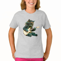 Schattige Kat Rockster Kinderen