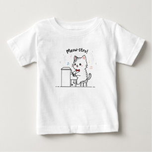 Schattige Kat Speelt Pianomuziek