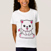 schattige kat t-shirt (Voorkant)
