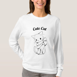 Schattige Kat T-shirt