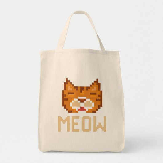 schattige kat tote bag (Voorkant)