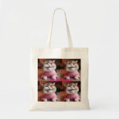 Schattige Kat Tote Bag (Voorkant)