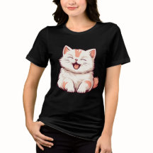 Schattige Kat- Vaak Lachen