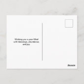 Schattige Kat Valentijnsdag Briefkaart (Achterkant)