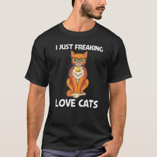 Schattige Kat Voor Mannen Vrouwen Kitten Katachtig T-shirt