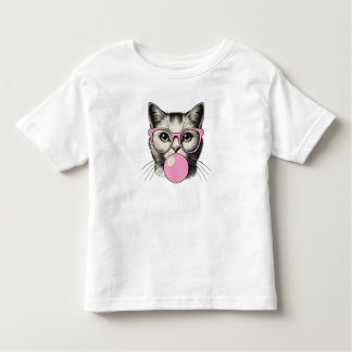 Schattige kat voor vrouwen Funny Cat Love Kinder Shirts