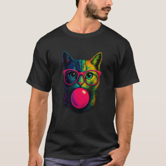 Schattige Kat voor Vrouwen Grappige Kattenliefhebb T-shirt