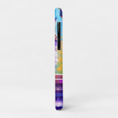Schattige kat zit in raam Ai-kunst Case-Mate iPhone Case (Achterkant/links)