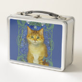 Schattige katje in  Art Nouveau stijl (Voorkant)