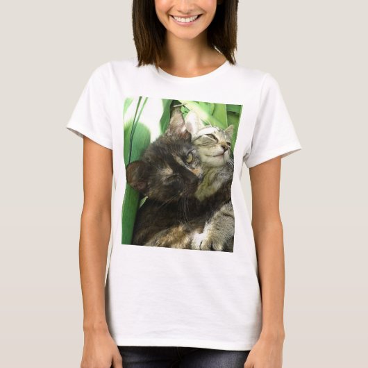Schattige katjes t-shirt (Voorkant)