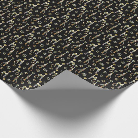 Schattige katten cadeaupapier (Hoek)