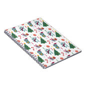 Schattige katten en kerst notitieboek (Rechterzijde)