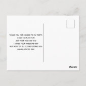 Schattige katten en pompoenen Halloween-patroon be Briefkaart (Achterkant)