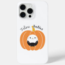 Schattige Katten Festieve Pompoen Kat Halloween iP