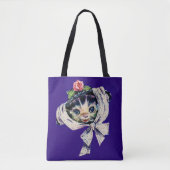 schattige katten in een kattenkatje tote bag (Voorkant)