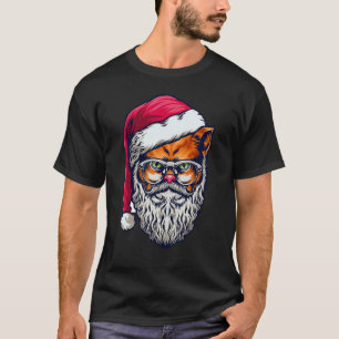 Schattige Katten Kerst Liefhebbers Grappige Lelijk T-shirt
