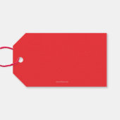 Schattige Katten Kerst Vakanties Cadeaulabel (Achterkant Horizontaal)
