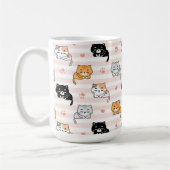 Schattige katten koffiemok (Links)