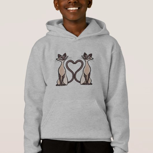 Schattige Katten Met Lief Hart (Voorkant)