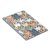 Schattige katten notitieboek (Rechterzijde)