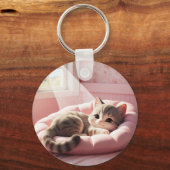 Schattige Katten Sleutelhanger (Voorkant)