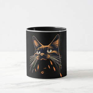 Schattige Katten Waarnemingen Grappige Kattenliefh Mok