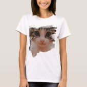 Schattige kattencadeaus t-shirt (Voorkant)