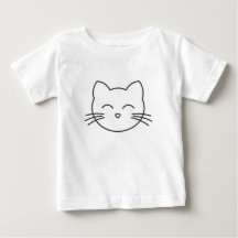 Schattige kattengezicht.