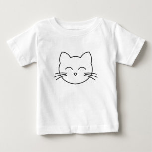 Schattige kattengezicht.