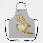 schattige kattenkattenkatje schort (Voorkant)