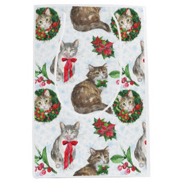 Schattige kattenkrans medium cadeauzakje