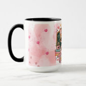 Schattige Kattenleraar Cadeau Mok (Links)