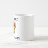 Schattige kattenleven is te kort voor bijpassende  koffiemok (Center)