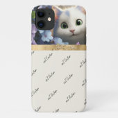 Schattige kattenliefhebber Case-Mate iPhone case (Achterkant)